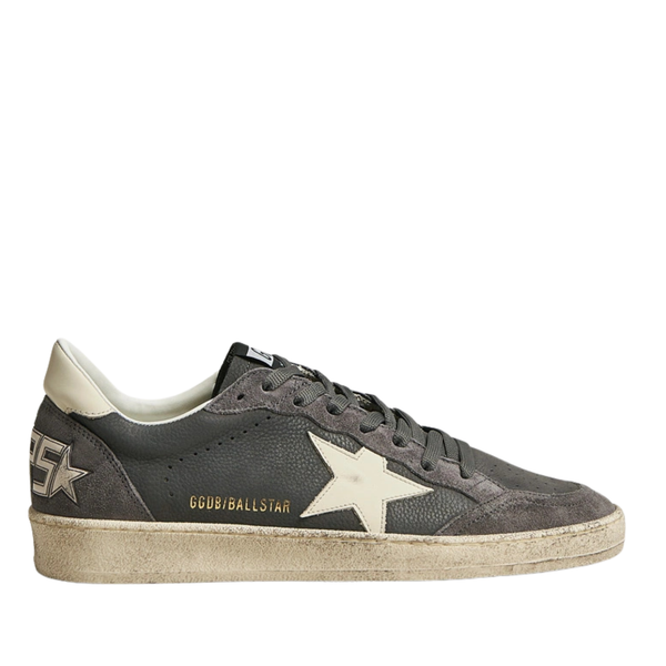 Golden Goose Ball-Star 'Grey Leather Suede' (Men)