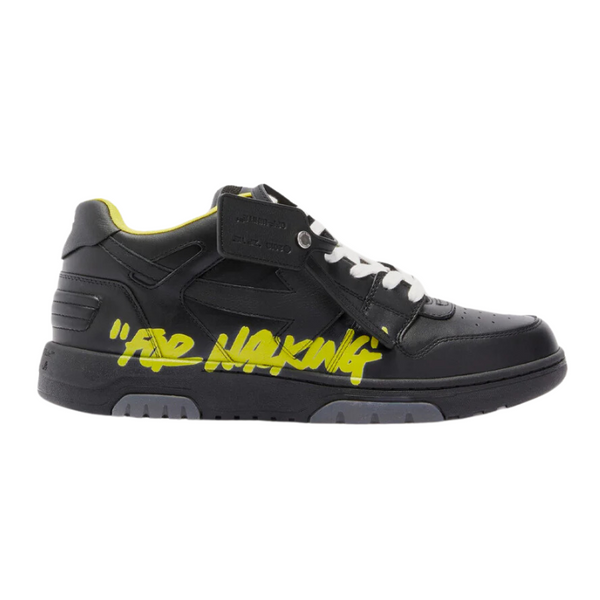 Off-White Out Of Office 'For Walking - Black Yellow' (Unisex)