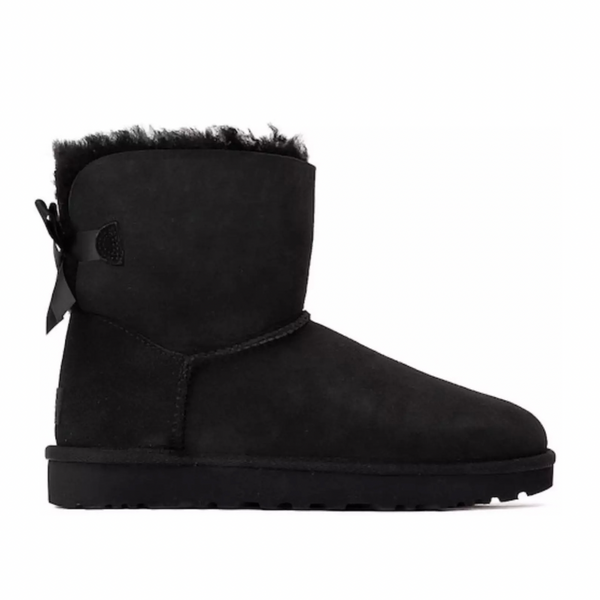 UGG Mini Bailey Bow II 'Black' (Women)