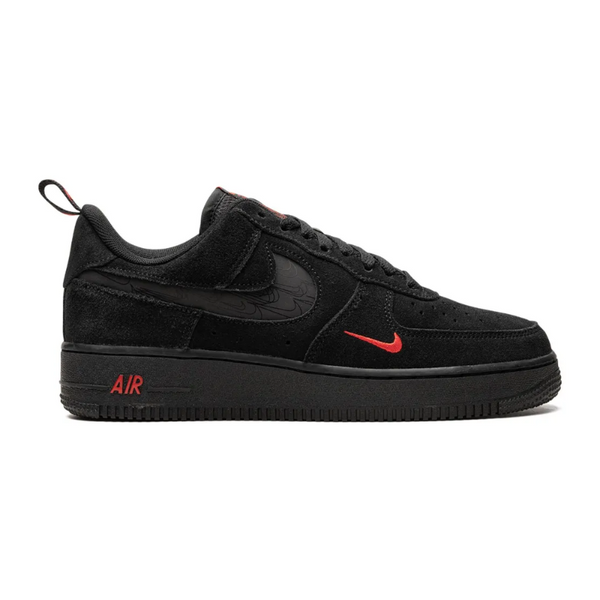 Nike Air Force 1 Low 'Multi-Swoosh Black Crimson' (Unisex)