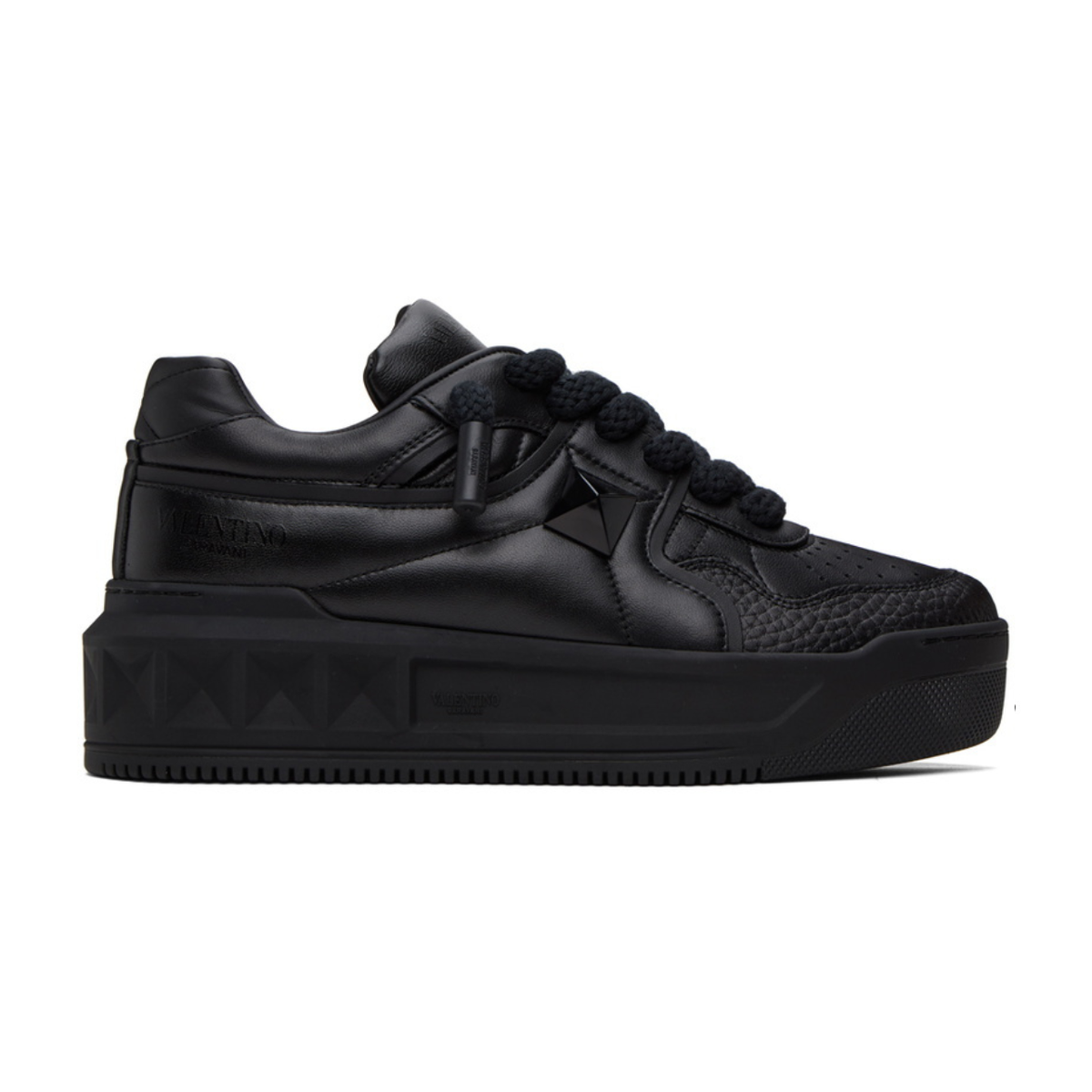 Valentino Garavani One Stud XL Low 'Black' (Men)