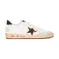 Golden Goose Ball-Star 'Leopard Pony Star Black Heel Tab' (Women)