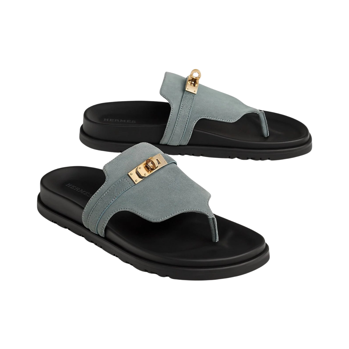Hermès Empire Sandal 'Bleu Tonnerre' (Women)