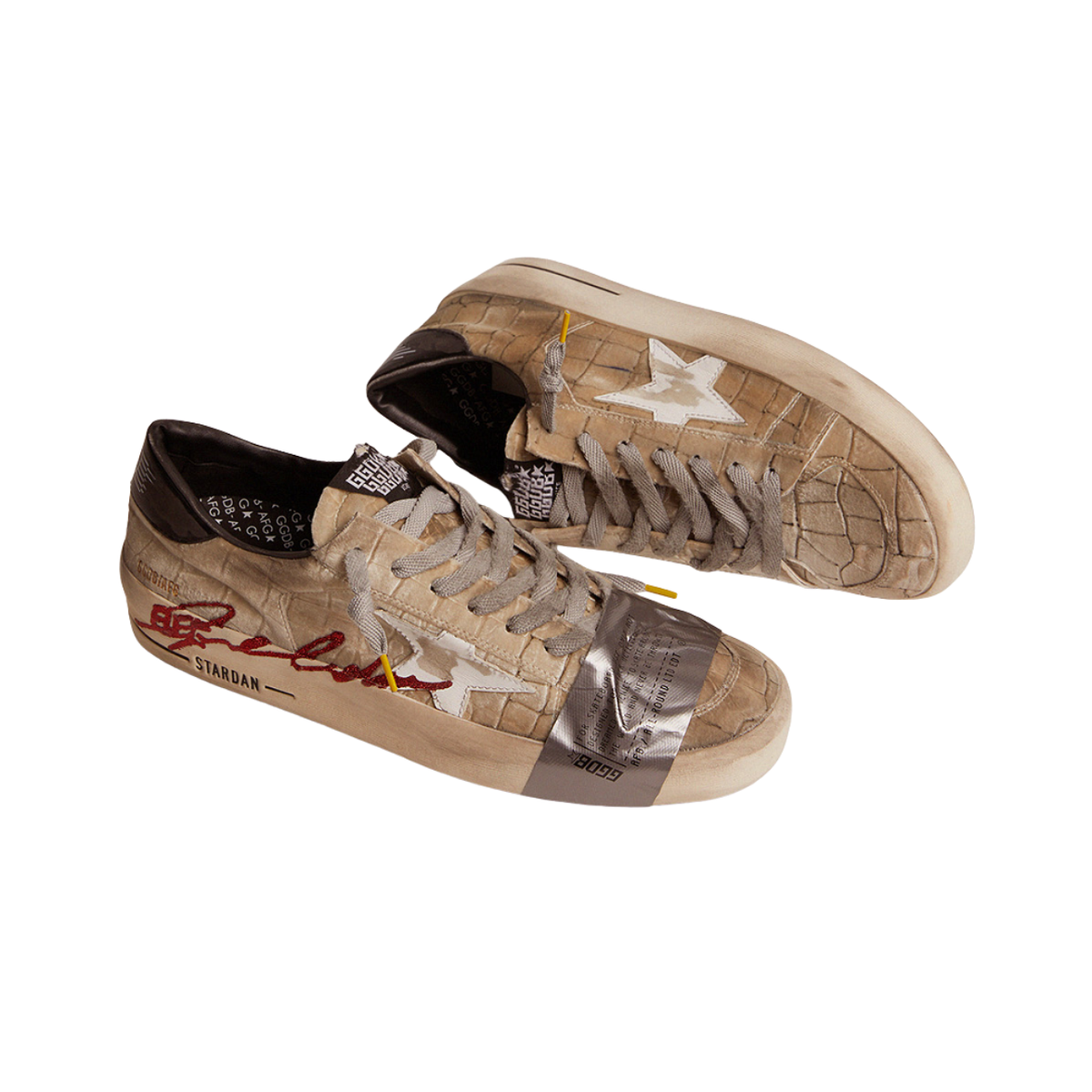 Golden Goose Stardan LAB 'Beige Silver' (Men)