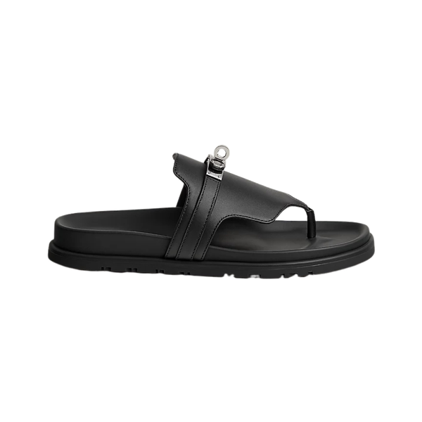Hermès Empire Sandal 'Black Kelly Buckle' (Women)