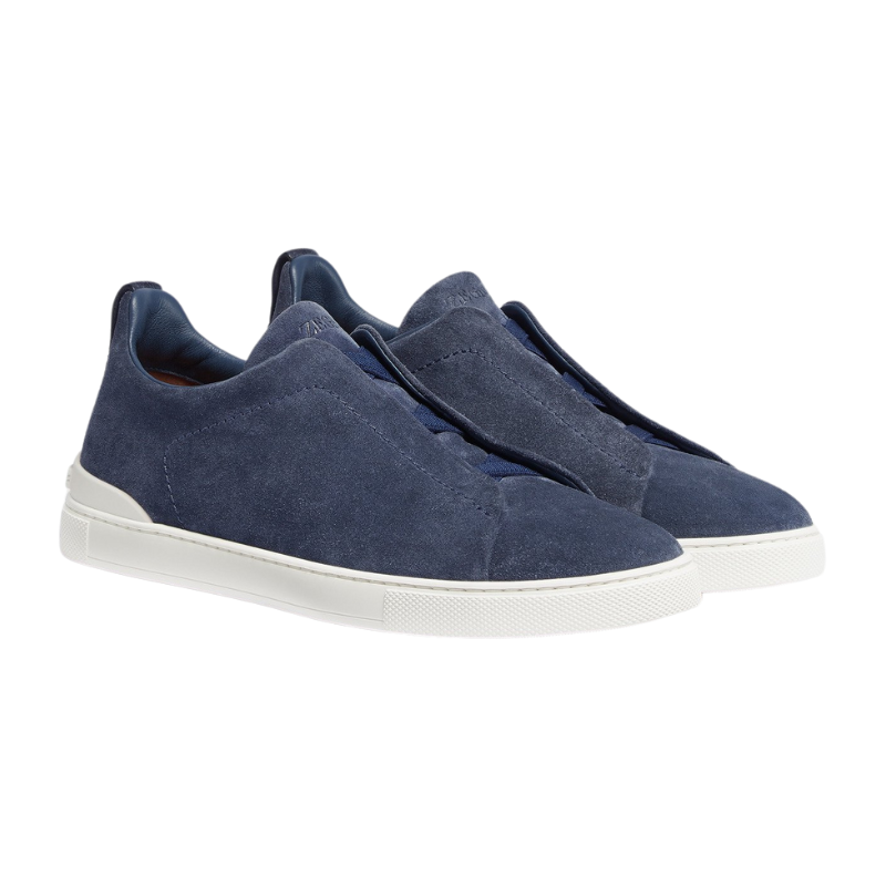 Zegna Triple Stitch™ Sneaker 'Grey Mélange Suede' (Unisex)