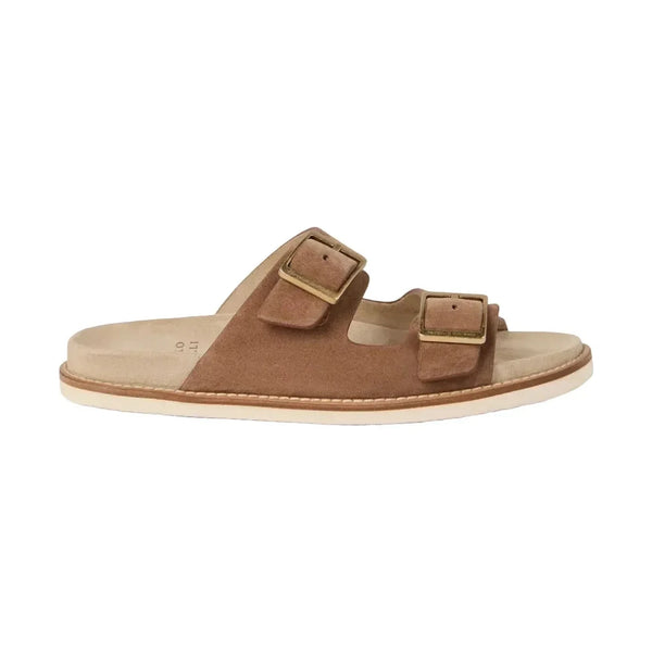 Brunello Cucinelli Double-Strap Sandal 'Light Brown Suede' (Men)
