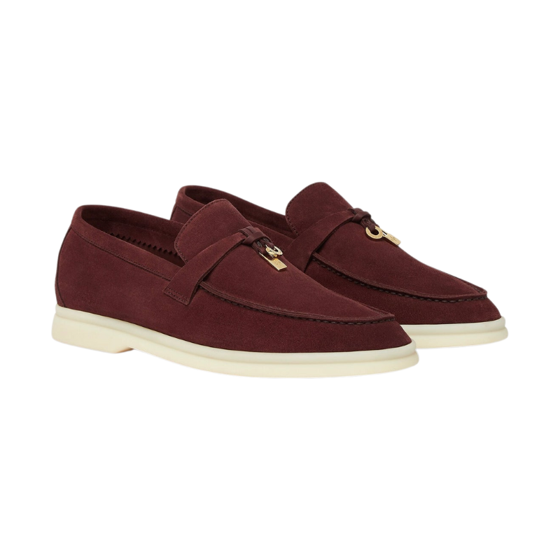 Loro Piana Summer Charms Walk 'Oxblood' (Women)