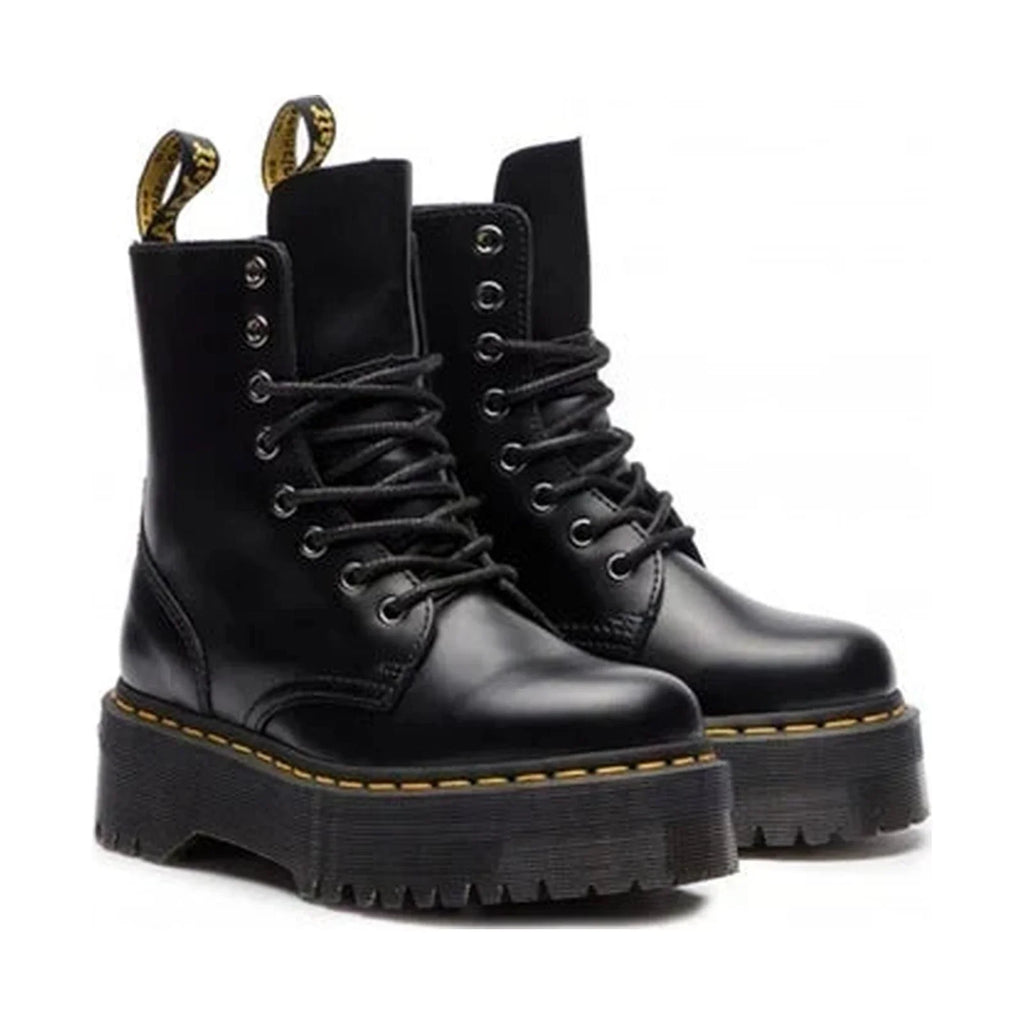Dr. Martens Jadon Platform Boot 'Black Smooth Leather' (Women)