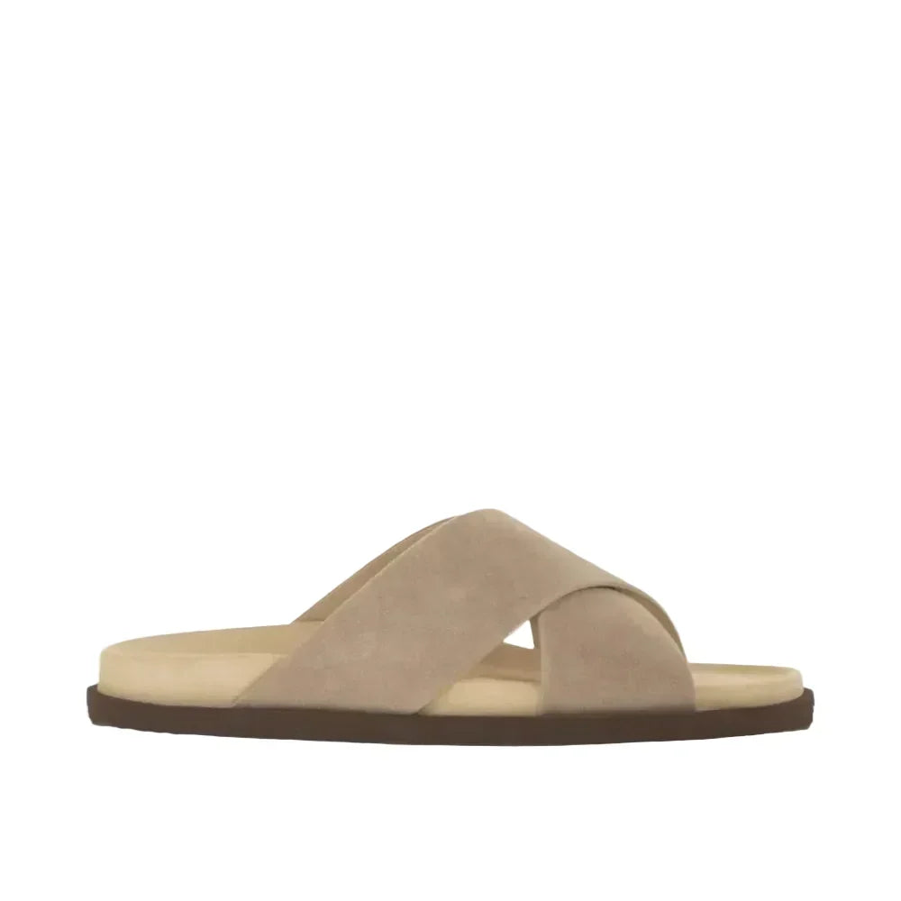 Brunello Cucinelli Crossover Sandal 'Beige' (Men)
