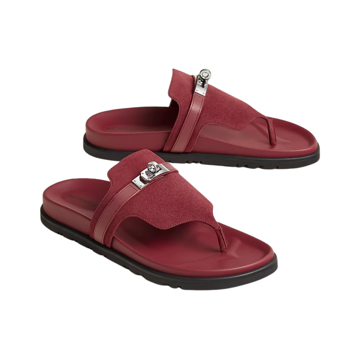 Hermès Empire Sandal 'Rose Lie de Vin' (Women)