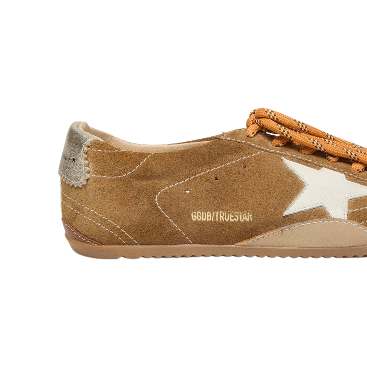 Golden Goose True-Star 'Tobacco Suede White Star' (Women)