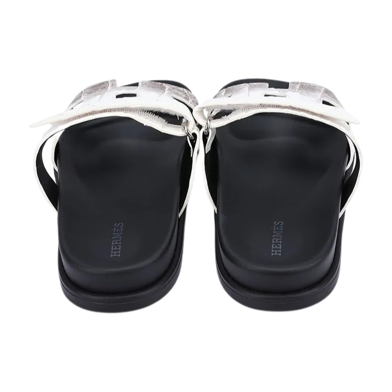 Hermès Chypre Sandal 'Himalaya Crocodile' (Men)