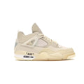 Nike Air Jordan 4 Retro x Off-White 'Sail' (Unisex)