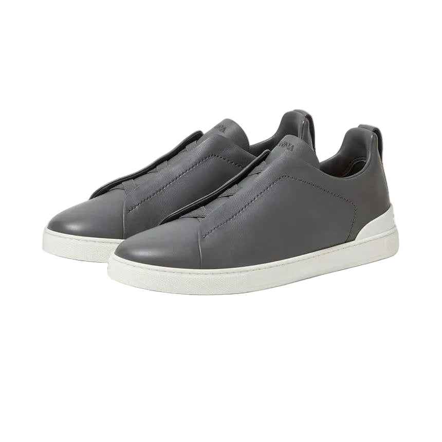 Zegna Triple Stitch™ SECONDSKIN Sneaker 'Dark Grey' (Men)
