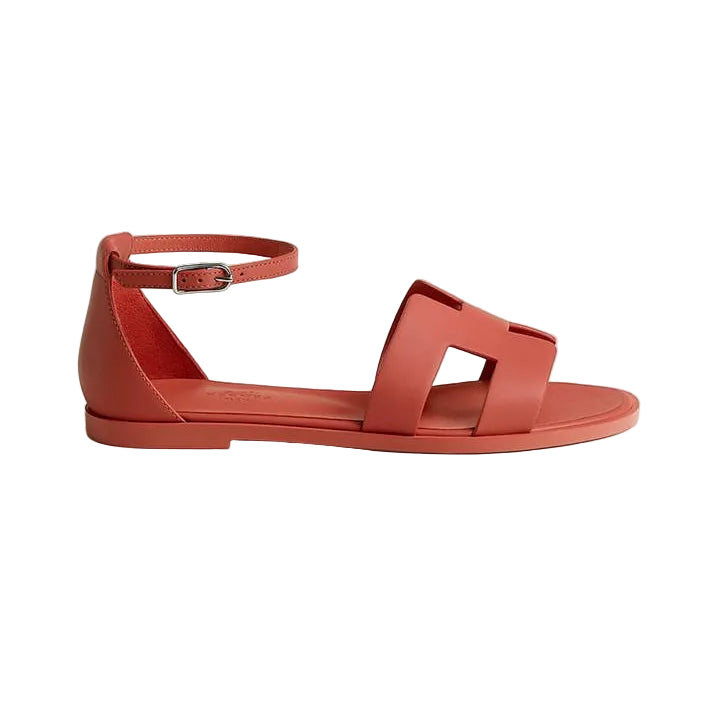 Hermès Santorini Sandal 'Étoupe Pink' (Women)