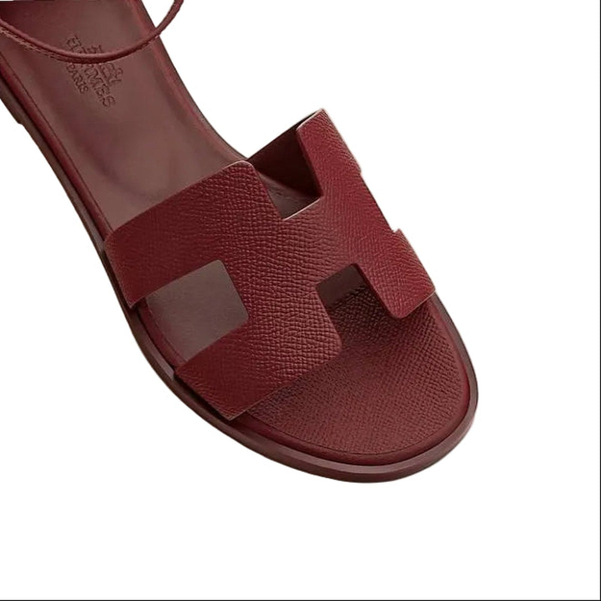 Hermès Santorini Sandal 'Rouge Epsom' (Women)