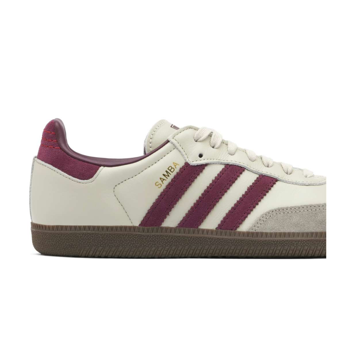 adidas Samba OG 'Putty Grey Maroon' (Women)