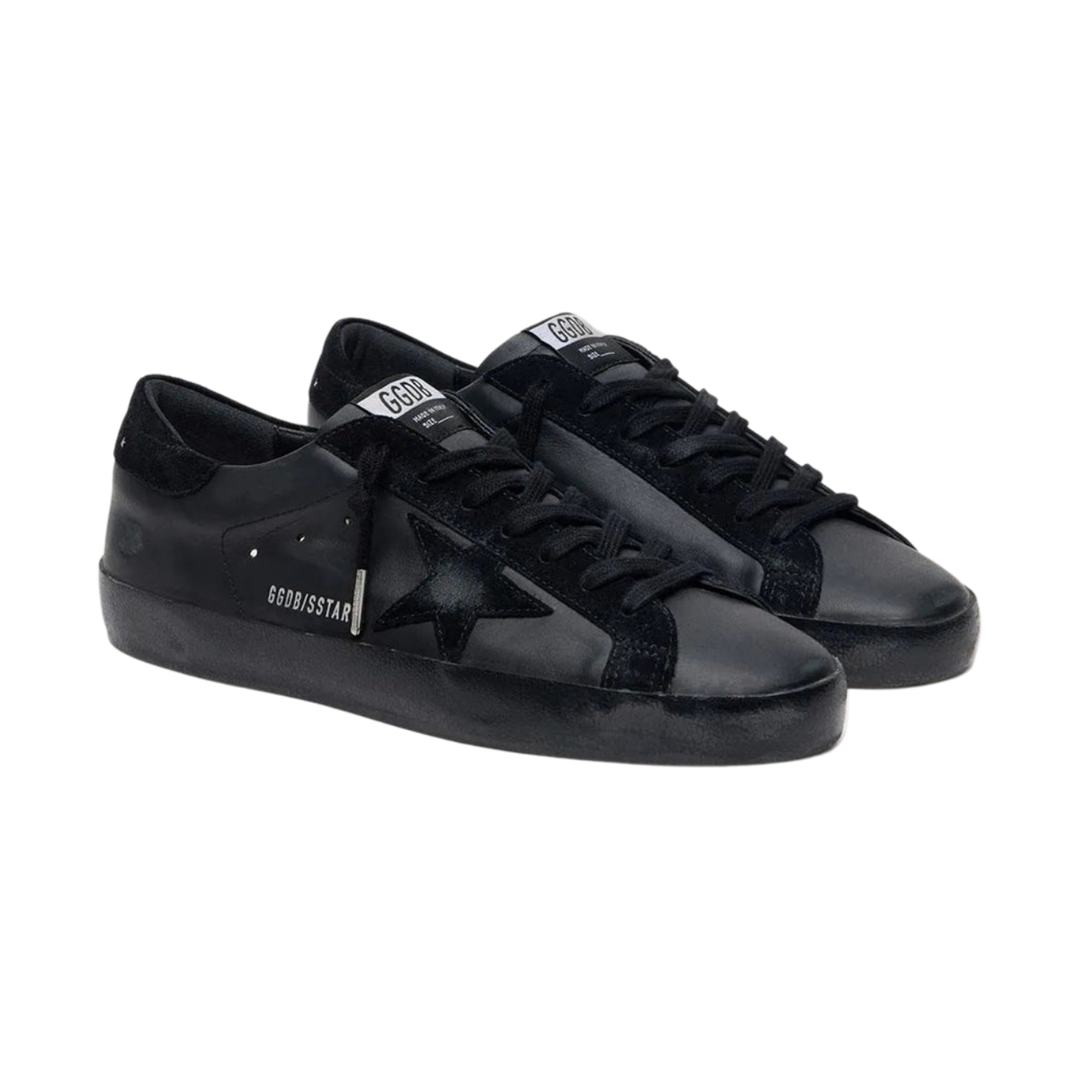 Golden Goose Super-Star 'Black Nappa' (Unisex)