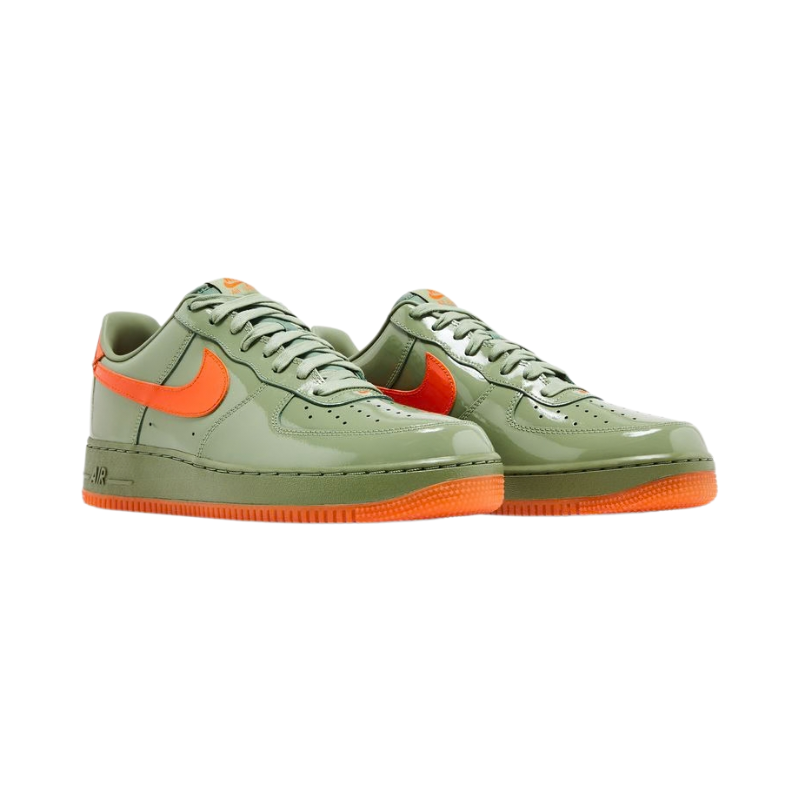 Nike Air Force 1 Low Premium 'Oil Green Safety Orange' (Men)