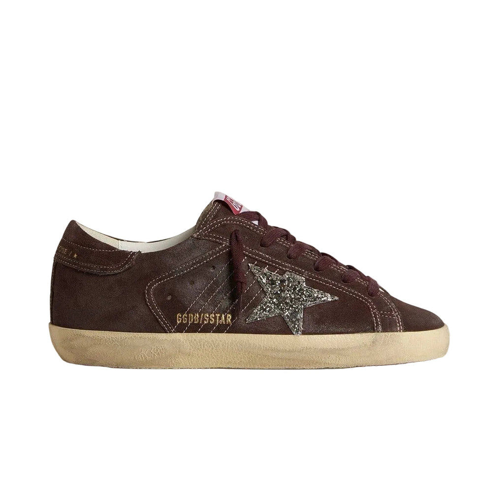 Golden Goose Super-Star 'Brown Glitter Star' (Women)