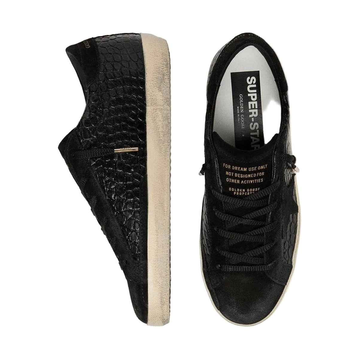 Golden Goose Super-Star LTD 'Crocodile-Print Leather' (Women)