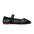 Miu Miu Woven Nappa Leather Ballerinas (Women)