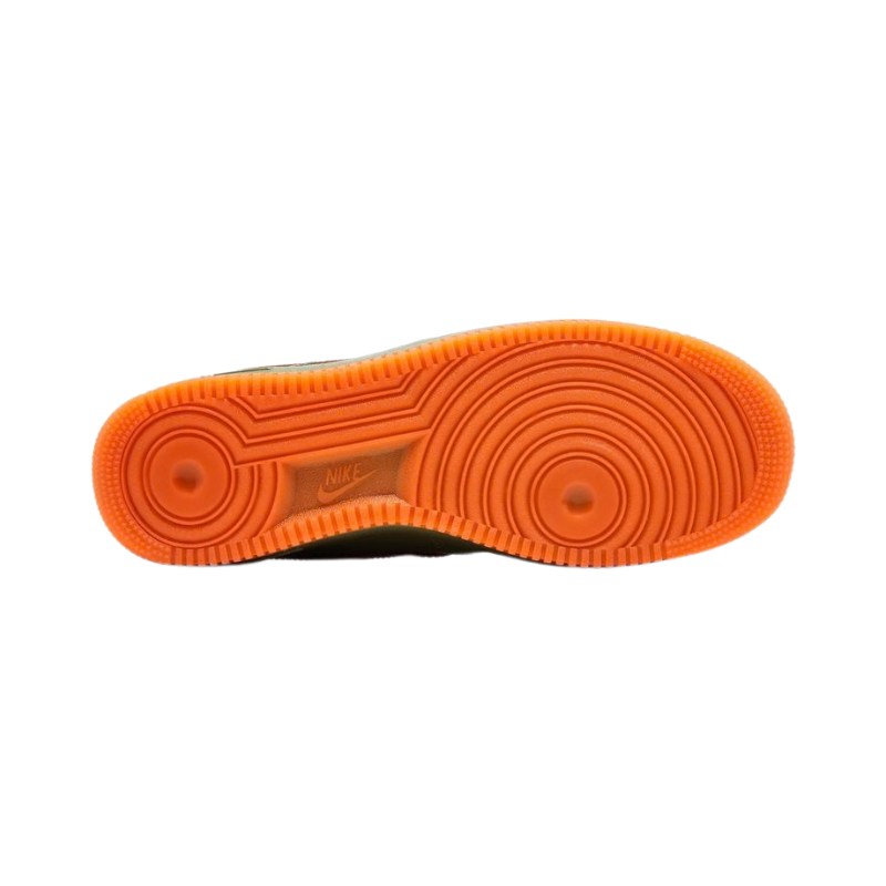 Nike Air Force 1 Low Premium 'Oil Green Safety Orange' (Men)