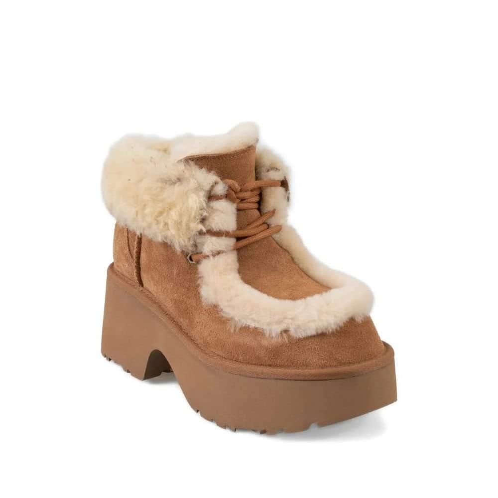 UGG Classic Esmee Lace-Up Boot 'Chestnut' (Women)