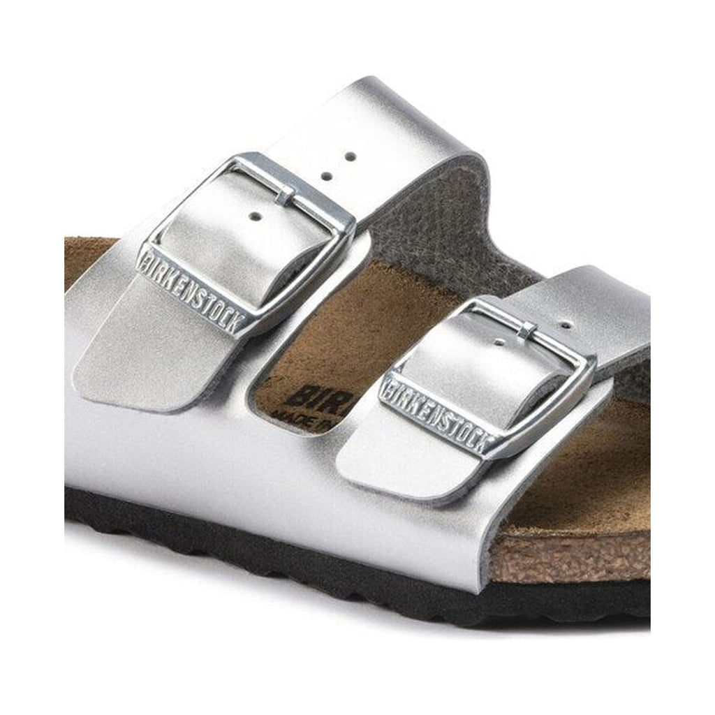 Birkenstock Arizona Kids 'Electroplated Silver' (Kids)