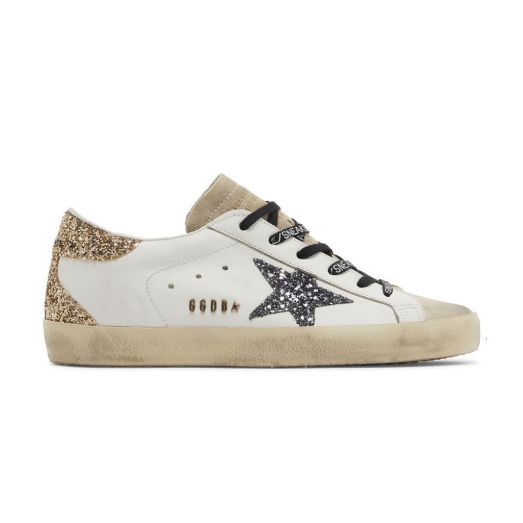Golden Goose Super-Star 'Optic White Seedpearl Glitter' (Unisex)
