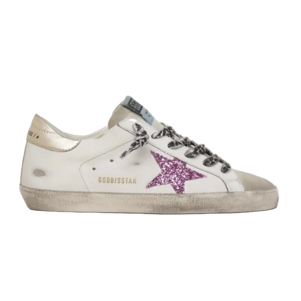 Golden Goose Super-Star 'Glitter Gold Heel Tab' (Unisex)