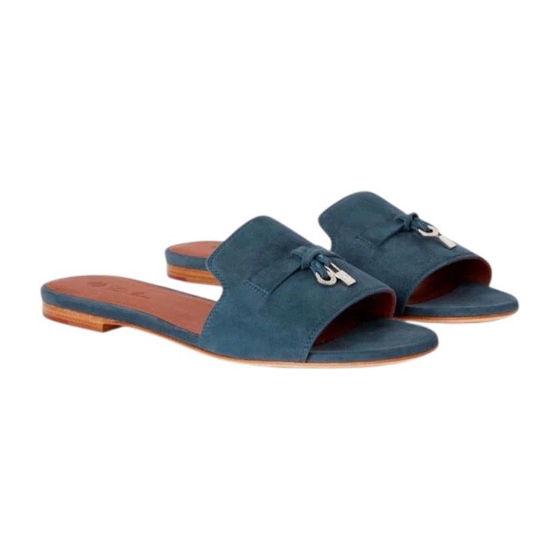 Loro Piana Summer Charms Sandal 'Denim' (Women)
