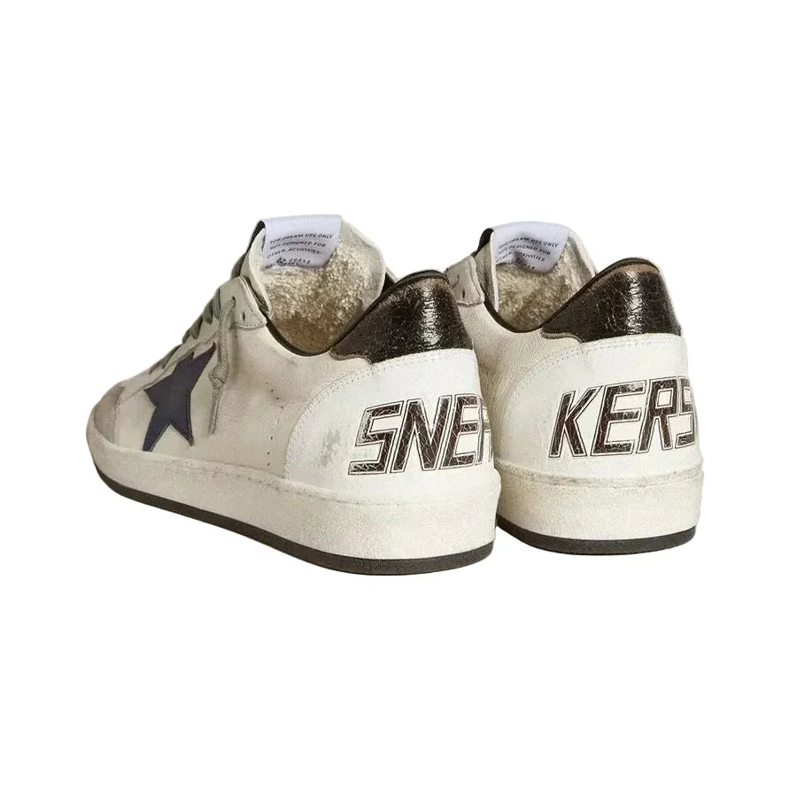 Golden Goose Ball-Star 'Beige Blue Star' (Men)