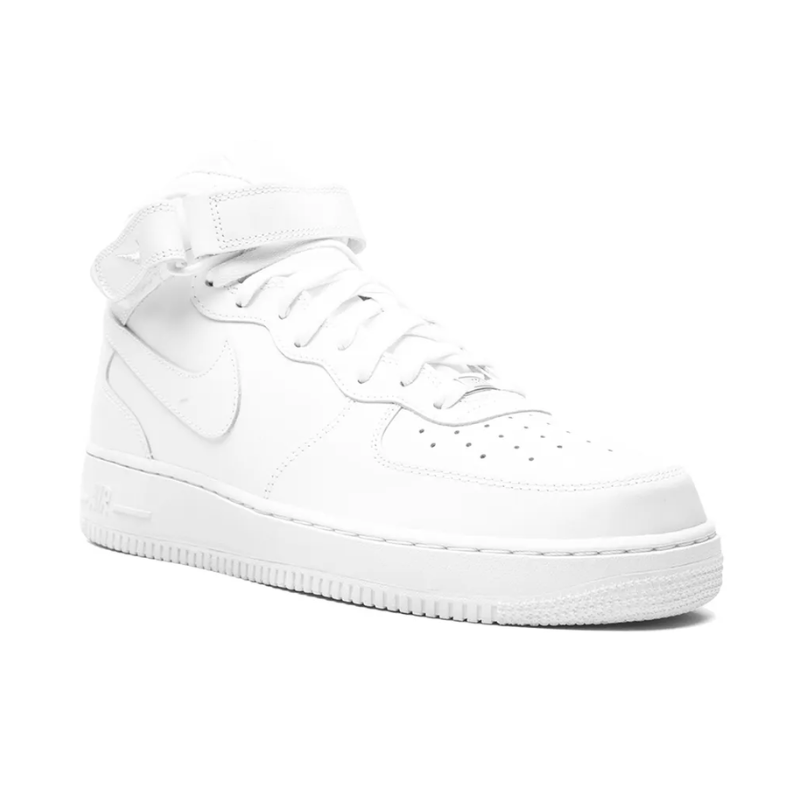 Nike Air Force 1 Mid 'Triple White' (Women) 