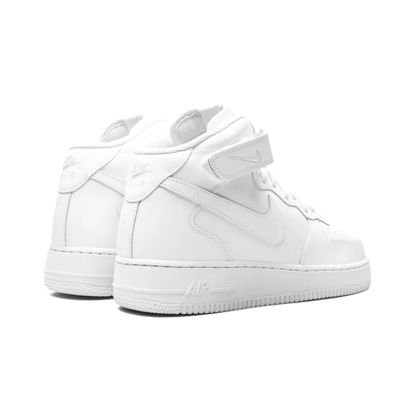 Nike Air Force 1 Mid 'Triple White' (Women) 