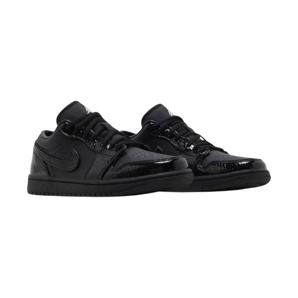Air Jordan 1 Low SE 'Patent Elephant Black' (Women)