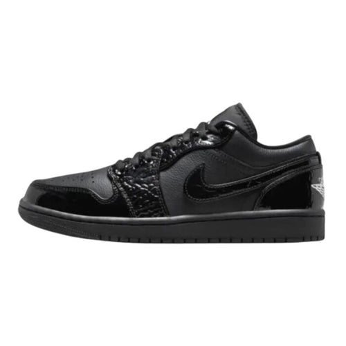 Air Jordan 1 Low SE 'Patent Elephant Black' (Women)