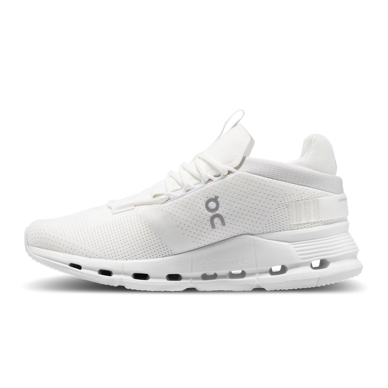 On Cloudnova 'Undyed White' (Unisex)