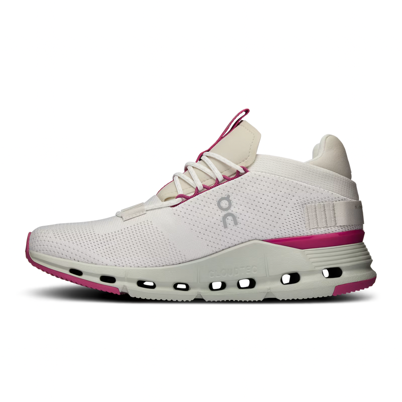 On Cloudnova 'Undyed White Carnation' (Women)