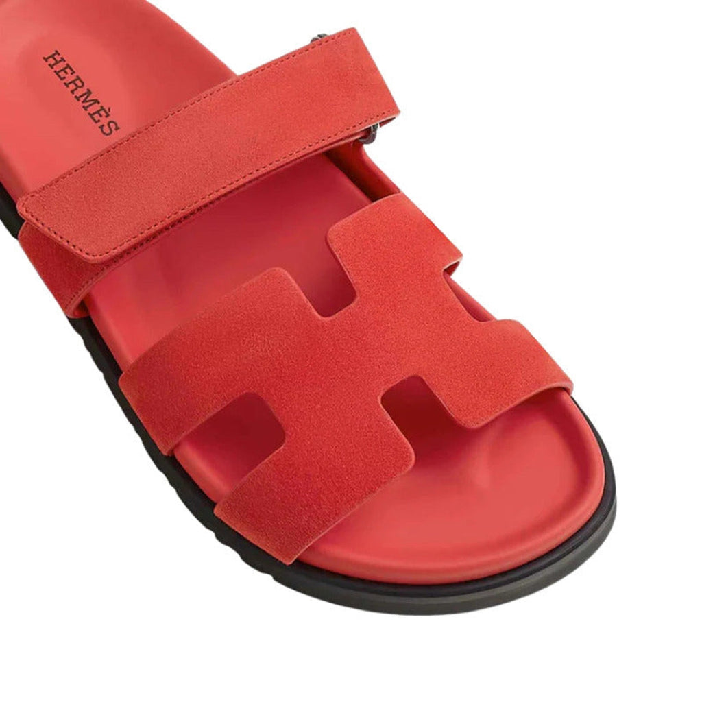 Hermès Chypre Sandal 'Rose Vermillon' (Women)
