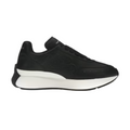 Alexander McQueen Oversized Graffiti Sprint Runner 'Black White' (Unisex)