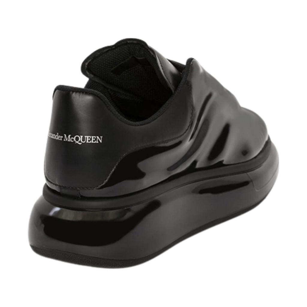 Alexander McQueen Oversized Sneaker 'Black Lux Gloss' (Unisex)