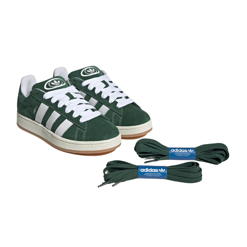 adidas Campus 00s 'Crystal Dark Green Cloud White' (Unisex) 