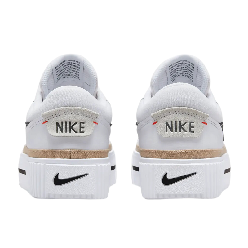 Nike Court Legacy Lift 'White Black' (Unisex)