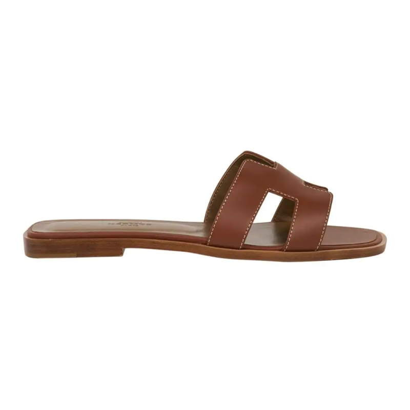 Hermès Oran Sandal 'Gold Box Calfskin' (Women) 