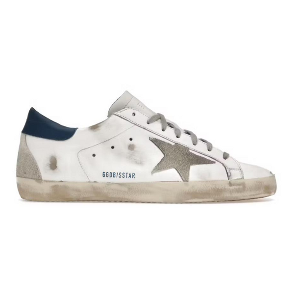 Golden Goose Super-Star 'White Royal Blue Grey Suede' (Men)