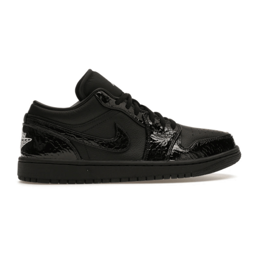 Air Jordan 1 Low SE 'Patent Elephant Black' (Women)