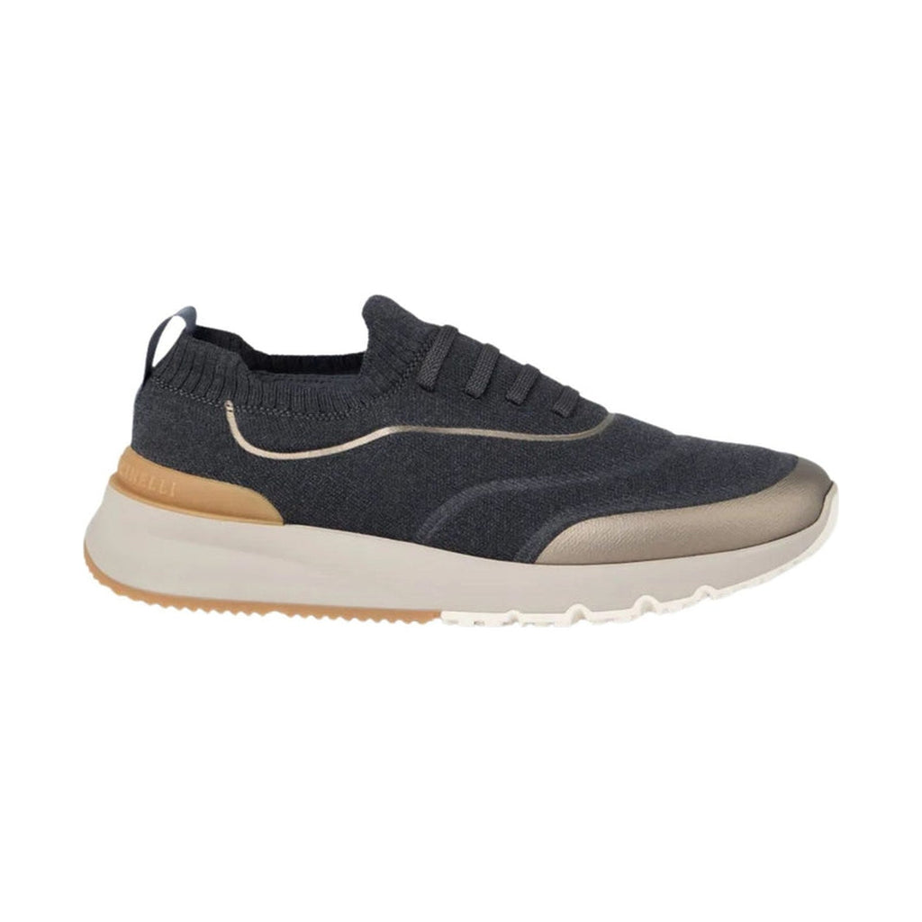 Brunello Cucinelli Techno Cotton Knit Runner 'Night' (Men)