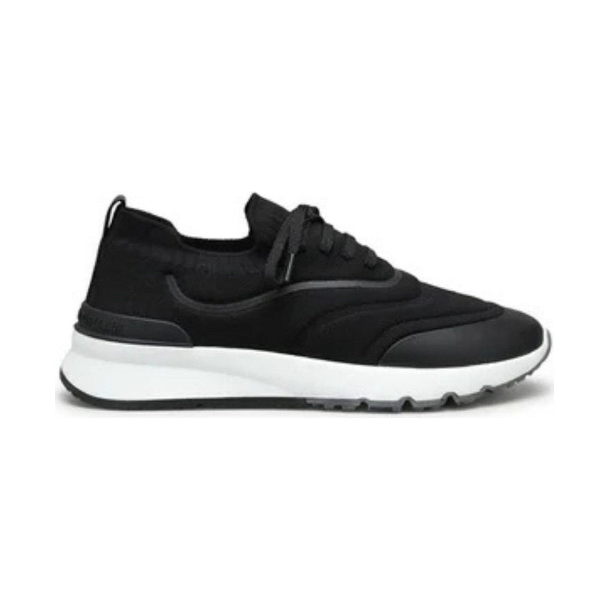 Brunello Cucinelli Techno Cotton Knit Runner 'Black' (Men)